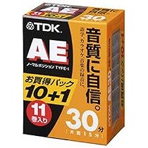 Amazon | TDK オーディオカセットテープ AE 30分11巻パック [AE